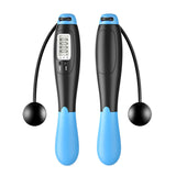Cordless Jump Ropes Weight Loss Skip Rope ABS Smart Digital Jump Ropes Men Women Fitness Body Building Exercise Jumping Rope