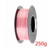 1.75mm 3D Printer Filament PLA Silk Texture 0.25Kg 250g Shine Silky 3D Pen Printing Filaments Rich Luster Printing Materials