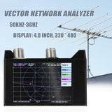 4.0 Inch Touching Screen 3G Vector Network Analyzer SAA-2N NanoVNA V2 Antenna Analyzer Shortwave HF VHF UHF with Iron Housing