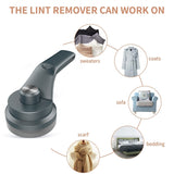 Electric Fabric Shaver and Lint Remover, USB Portable Sweater Pill Defuzzer Fuzz Balls Remover for Clothes, Couch