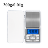 3Kg/500G 0.01g Digital Scales Precision Kitchen Scales Jewelry Weighing For Food Diet Postal Balance Measuring LCD Electronic