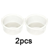 2PCS Silicone Wax Pot Wax Melting Inner Pot Replacement Nonstick Silicone Hair Removal Wax Bowl for 500ml Wax Warmer Machine