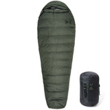 Akmax.cn Down Mummy Sleeping Bag 0 Degree F 400 Fill Power for 3-4 Seasons Ultralight Compact Portable Waterproof Camping