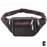 1pc Waist Pack Men's Casual Bag Travel Purse Waterproof Belt Zipper Tactical Outdoor Sport Fanny Multifunction Phone Pocket