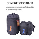 Camping Sleeping Bag, Lightweight 4 Season Warm & Cold Envelope Backpacking Sleeping Bag for Outdoor Traveling Hiking