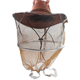 Beekeeper Protective Hat Anti Bee Fabric Nylon Net Yarn Hat Beekeeping Protector Cap Beekeeper Cowboy Comfortable Design