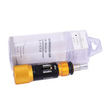 WISRETEC High Precision Adjustable Torque Screwdriver 0.05-0.6Nm Hex Hole Reach the Preset Value and Skid