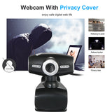 Webcam USB 2.0 Web Camera Clip-On Webcams With Digital Microphone Web Cameras For Computer PC Laptop Desktop 8MP 45fps