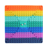 2021 Pop Its Fidget Toy Super Big Size Push Bubble Toy Autism Needs Squishy Stress Reliever Toys Adult Kid Funny Anti-stress