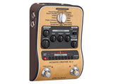 ZOOM AC-2 acoustic creator acoustic guitar effect device accessory, multi effect device, preamplifier,function pedal