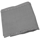 Replacement Fabric Cloth with Laces Head Pillow for Zero Gravity Chair Gray