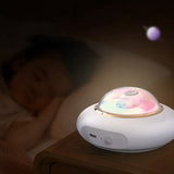 Astronaut Luminous Flying Saucer Hand Warmer Power Bank Warm Baby Rechargeable Hand Warmer Astronaut Electric Warmer