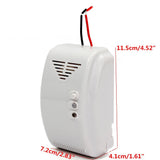 12V LPG Propane Butane Combustible Gas Leak Alarm Detector Sensor LED Flash Alarm Sound Motor Alarm Home Security Safety GT