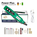 Pinkman Cordless Electric Mini Drill Engraver Pen Power Tool 2000mAh Five-speed For Dremel Dental Rotary Tool Dremel Accessories