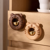 Tiger-Shaped Bell Doorbell Ornaments Decorative Doorbell Wind Chimes Fridge Personalized Gift Cute Room Decor