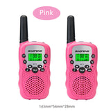 2Pcs/set Baofeng BF-T3 UHF 462-467MHz 22Channel Portable Two-Way 10 Call Tones Radio Transceiver for Kids Radio Walkie Talkie