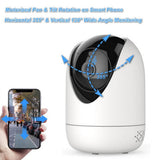 1080p IP Camera WIFI Wireless AI Human detection Night vision Activity Infrared Night Vision Home Security Monitor
