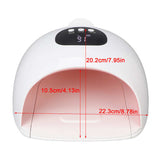 72W UV Lamps LED Nail Gel Curing Lamp 3 Time Setting Nail Dryer 36pcs Light Chips Quickly Dry Nail Polish Gel Dryer 100‑240V