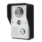 Video Intercom Doorbell 7'' TFT LCD Wired Video Door Phone System Visual Indoor Monitor 700TVL Outdoor IR Camera Support Unlock