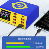MECHANIC Wireless Smart Charge iCharge 8 Pro QC 3.0 8 USB Port Wireless Charging Dock LCD Display For Mobile Phone Charging