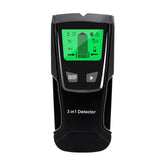 3 In 1 Handheld Wall Detector Metal Detector Find Metal Wood Studs AC Voltage Live Wire Detect Wall Scanner Electric Box Finder