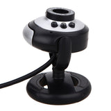 6LED Webcam Web Camera 0.3 MP USB Webcams Web Camera With Microphone Web Cameras For Computer Laptop Notebook Desktop PC