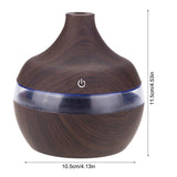 Air Humidifier 300ml Wood Grain USB Humidifier Colorful LED Night Light Mist Maker for Office Car Home Hava nemlendirici