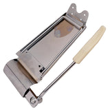 Silver Hollowbody Jazz Guitar Tremolo Bridge Tailpiece For Lp Sg Guitar Parts