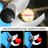 KKMOON 16.8V Cordless Pruner Brushless Motor Electric Pruning Shear 28mm Efficient Fruit Tree Bonsai Pruning Branches Cutter