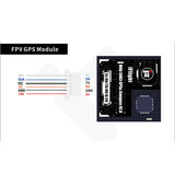 IFlight M8Q-5883 GPS Module V2.0 72 Channel Patch Antenna for INAV Betaflight Ardupilot F4 F7 Flight Controller Long Range Drone
