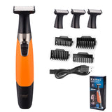 Kemei rechargeable electric shaver beard shaver electric razor body trimmer men shaving machine hair trimmer face care
