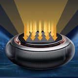 Aromatherapy Car Solar Rotating Suspension Air Freshener Panel Perfume Auto Diffuser Fragrance Aroma Perfume Ornament