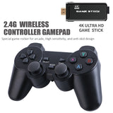 Built in 10000 Retro Games Two Players Video Game Console With 2.4G Wireless Controller For PS1/GBA Family 4K TV Game HD Output