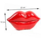 Landline Mini Telephone Red pink rose Lips Kiss Portable  Corded phones for children lady home fixed telephone bedroom