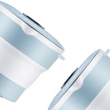Folding Small Hot Pot Household Mini Rotary Electric Boiling Pot Multifunctional Small New Electric Hot Pot