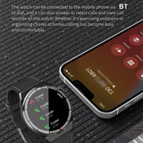 H4 Smart Watch 1.36inch NFC Access BT Call Heart Rate Monitoring Wireless Charging 3D Rotating Crown AI Voice Smartwatch