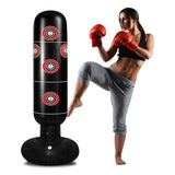 Standing Boxing Column Punching Bag Inflatable Tumbler Fitness Decompression Sandbags Kick Boxe Boxeo Taekwondo Martial