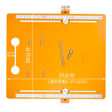Cutting Machine Bottom Plate Trimming Machine Accessories Flip Board Backing For Workbench