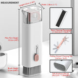 7-in-1 Computer Keyboard Cleaner Brush Kit Laptop Screen Cleaner Kit for Airpods Pro MacBook iPad iPhone iPod Cleaning Pen Brush