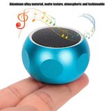 Mini Portable Bluetooth Speaker Cute Wireless Speaker Stereo Subwoofer with Lanyard for Shower Bike Car Travel music player