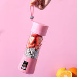 Portable Size USB Electric Fruit Juicer Handheld Smoothie Maker Blender Stirring Rechargeable Mini Portable Juice Cup Water