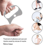1Pc Manual Stainless Steel Scraper Face Neck Back Abdomen Beauty Tool Massage Relieve Health Pain SPA Massager and to X7K3