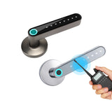 WAFU 016 Smart Spherical Handle, Fingerprint Lock, Indoor Wooden Door Without Opening The Lock Body, Smart Electronic Door Lock