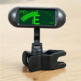 Professional Violin  Tuner Portable Digital Electronic Tuner Mini Electronic Screen Display Clip-on Tuner For Violin Viola Cello
