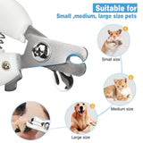 USB Charging Electric Pet Nail Grinder Polished Sharpener Cat Dog Nail Clipper File Manicure Tool Set Nails Supply New Arrivals