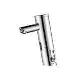 FLG Automatic Infrared Sensor Hand Touch Hot Cold  Chrome Polished Sink Mixer Bathroom Tap Basin Faucets