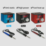 75W High Power Electrostatic Protections 200-480℃ Temperature Adjustment Soldering Station and Electric Soldering Iron Set