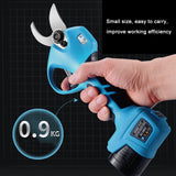 KKMOON 16.8V Cordless Pruner Brushless Motor Electric Pruning Shear 28mm Efficient Fruit Tree Bonsai Pruning Branches Cutter