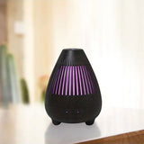 Tuya Smart Wifi Essential Oil Diffuser Wood Grain Wireless Air Humidifier Voice Control Alexa Google App For Room Bedroom Home