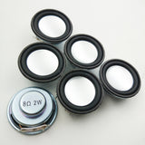 8Ohm 2W speaker 36mm diameter 2pcs for portable audio mini toy